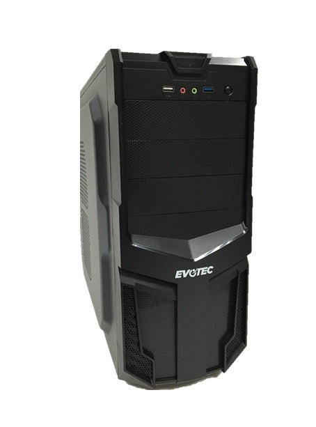 Gabinete EVOTEC EV-1005 - MICRO-ATX, TORRE, MICRO-ATX, NEGRO, 600W Gabinete EVOTEC EV-1005 - MICRO-ATX, TORRE, MICRO-ATX, NEGRO, 600W